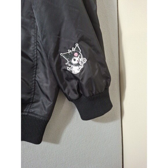 Kuromi Hello Kitty & Friends x Forever 21 Medium Sanrio Collab Bomber Jacket EMO - Picture 6 of 16